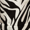 Rectangle Tablecloth overlay  - Satin - Zebra Print